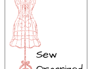 Sew Organized Sewing Planner